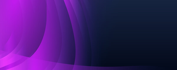 Modern purple light tech digital futuristic background for wide banner with copy space for text