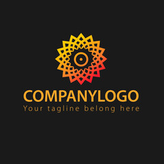 Abstract modern company logo