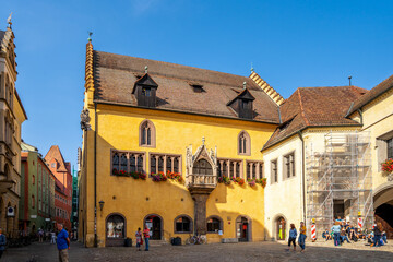Fototapeta premium Rathaus, Regensburg, Bayern, Deutschland 