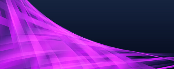 Modern purple light tech digital futuristic background for wide banner with copy space for text