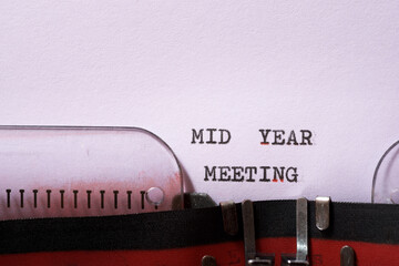 Mid year meeting phrase