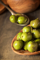 Typical Spanish olives