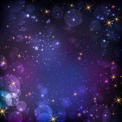 Abstract galaxy background