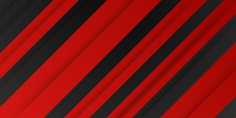 Obraz premium Abstract modern black red contrast background
