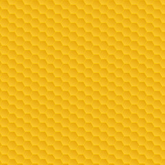 Yellow honeycomb pattern