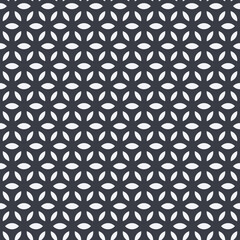 Abstract geometric seamless pattern with circles. Modern abstract design for paper, cover, fabric, interior decor