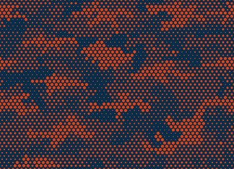 Camouflage seamless pattern. Abstract camo. Digital texture. Print on fabric on textiles. Vector illustration