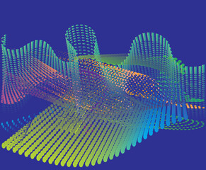 Abstract tech background