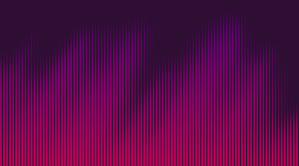 Vector halftone dots background. Colorful striped pattern. Wavy dotted texture.