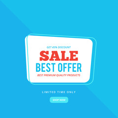 Sale banner template design, Big sale special offer. end of season special offer banner