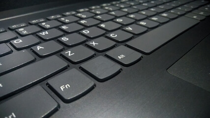 keyboard on a white background