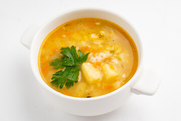 soup with barley