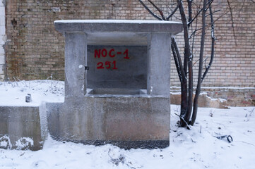 Abandoned Cold War shelter