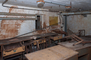 Abandoned Cold War shelter