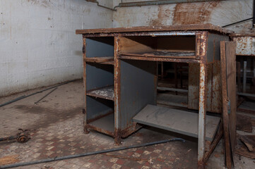 Abandoned Cold War shelter