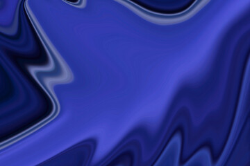 blue satin background with beautiful fantasy  Liquid paint.  Art design for your design. Colorful bright combination of colors.