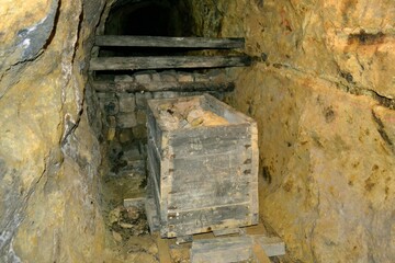 Historic Gold Mine, Rosia Montana, Romania,
