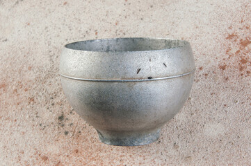 Vintage aluminum pot