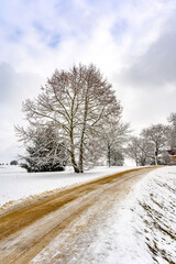Winterlandschaft bei Ellwangen (Jagst)