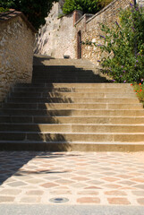 stone stairs in ancient town