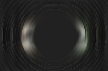 creative swirl abstract dark gray background 3d-illustration