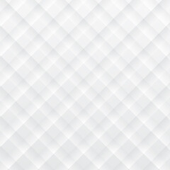 Modern white background. White square geometric paper art style background