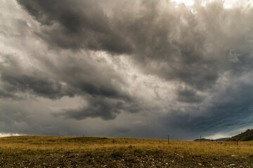 dramatic summer  landscape photo taken in Glacier national Park in Montana.