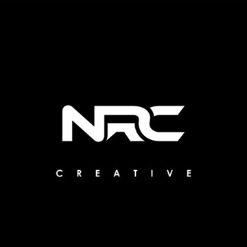 NRC Letter Initial Logo Design Template Vector Illustration