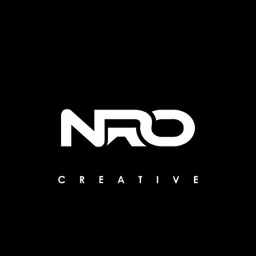 NRO Letter Initial Logo Design Template Vector Illustration