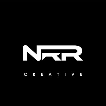NRR Letter Initial Logo Design Template Vector Illustration