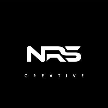 NRS Letter Initial Logo Design Template Vector Illustration