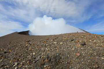 Volcan Telica au Nicaragua, León,