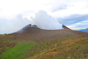 Volcan Telica au Nicaragua, León,