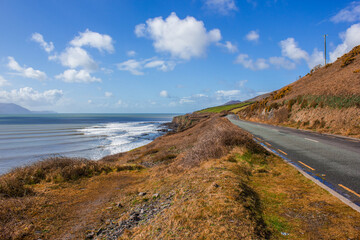 Wild Atlantic Way at Dingle Peninsula, Ireland by Car