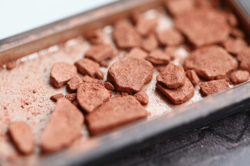 Detailed picture of clay soil