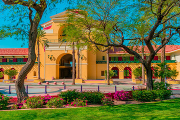 City Center of Cathedral City near Palm Springs, CA