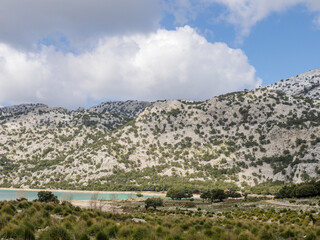 Embassament de Cúber, Reservoir in the Serra de Tramuntana mountain range near Mallorca's highest peak.