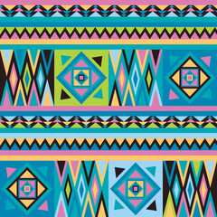 Colorful African textile design.  Kente fabric print design, African culture