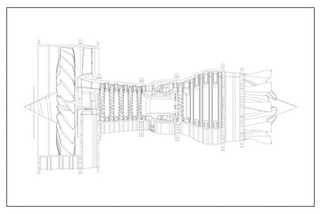 3D design of a turbine. © guiuggioni