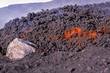 L'Etna en éruption, Sicile, Italie