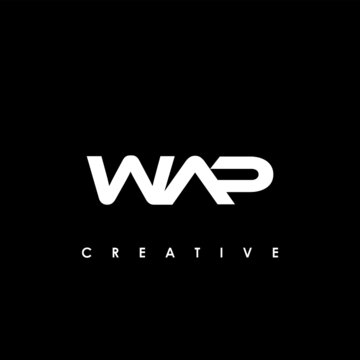 WAP Letter Initial Logo Design Template Vector Illustration