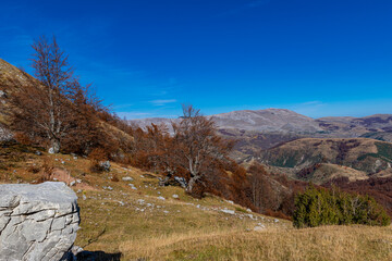autumn in the mountains