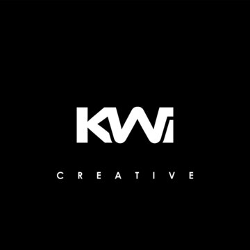 KWI Letter Initial Logo Design Template Vector Illustration