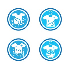 Laundry logo images illustration