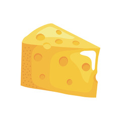 fresh cheese portion food icon