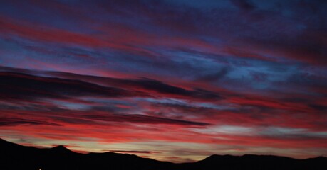 beautiful sherbet sunset