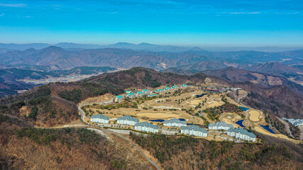 Fototapeta premium Sono Village, Gangwon, Korea 