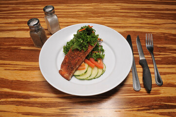 Delicious Fresh Salmon Salad