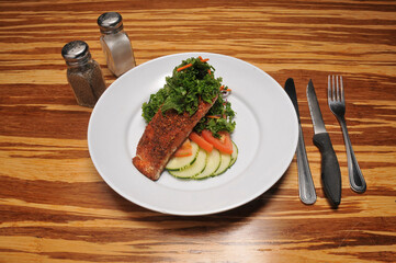Delicious Fresh Salmon Salad