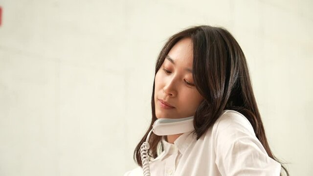 An Asian Businesswoman in the ofice